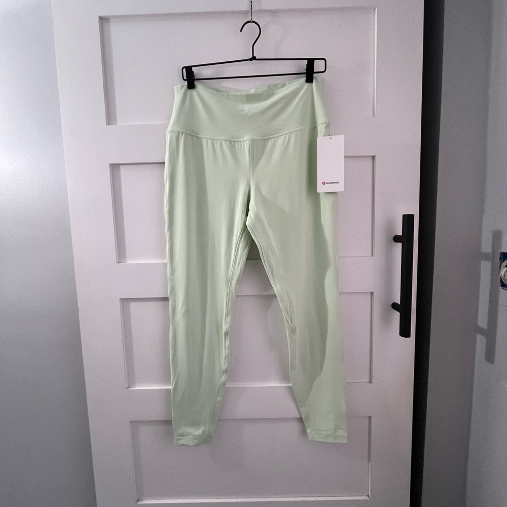 LULULEMON | NWT Align 28” inseam Light Green Leggings sz 12